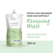 Wella Professionals Elements Renewing Mask 500ml - Nachfüllpack