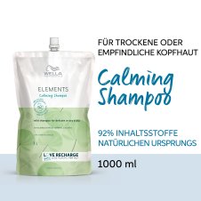 Wella Professionals Elements Calming Shampoo 1000ml - Nachfüllpack