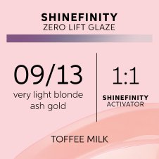 Wella Professionals Shinefinity 09/13 Toffee Milk 60ml