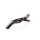 XanitaliaPro Haarspangen Schwarz 10 cm 6 Stück