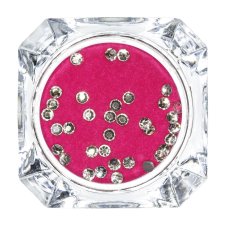 XanitaliaPro Diamond Stone Set: Crystal, Pink, Purple - Ø 1,5/2mm