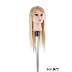 XanitaliaPro Extra Langes Haar Übungskopf Länge 55 cm Blond