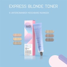 Londa Professional Express Blonde Toner Color Tune /1 Asch 60ml
