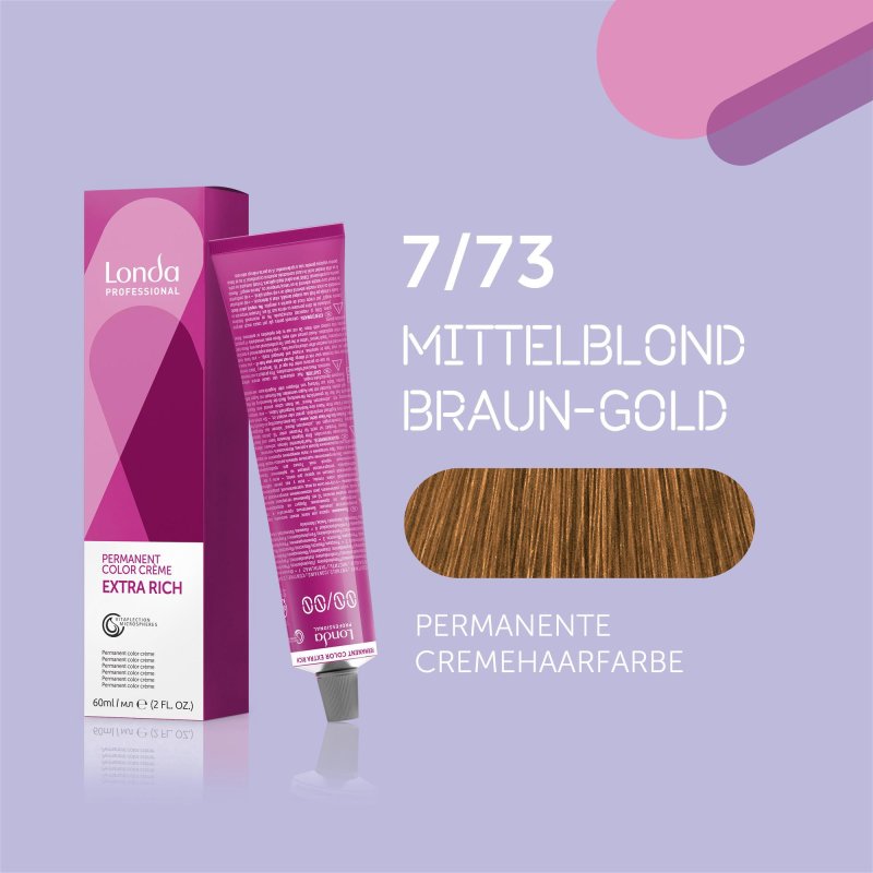 Londa Haarfarbe Nr. 8/73 Noisette – Hellblond Braun-gold, Für Natürliche Farbtöne