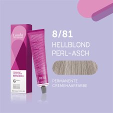 Londa Professional Extra Rich Crème Permanente Cremehaarfarbe 8/81 Hellblond perl-asch 60ml