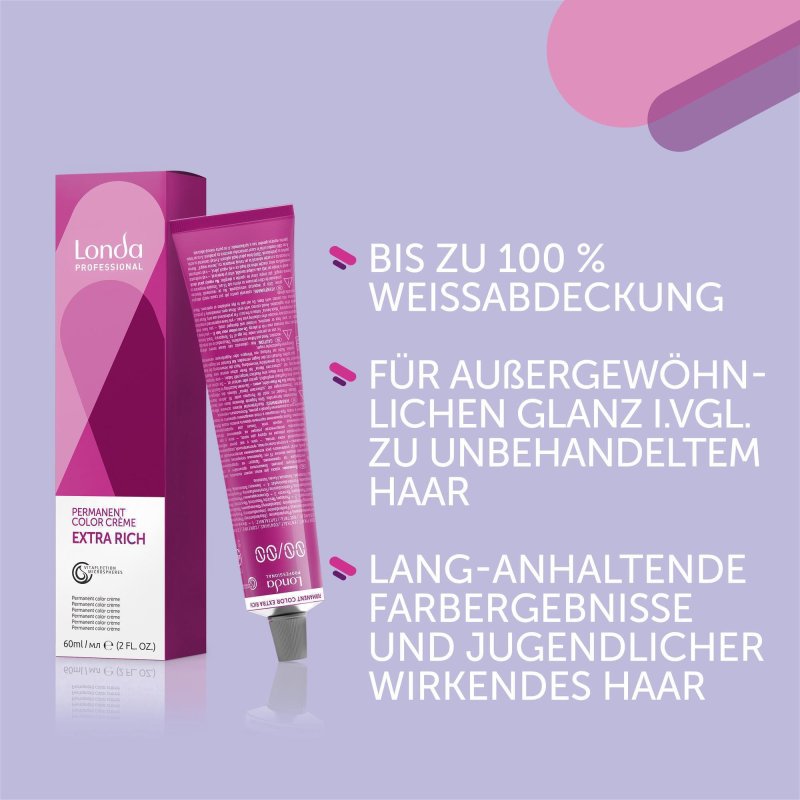 Londa Londocolor Cremehaarfarbe 10/0 Helllichtblond – Intensive Farbe Mit 100 % Weißabdeckung
