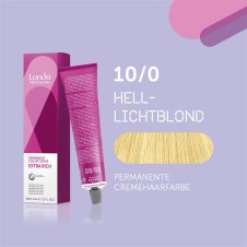 Londa Professional Extra Rich Crème Permanente Cremehaarfarbe 10/0 Hell-Lichtblond 60ml