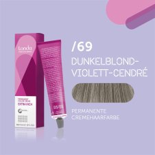 Londa Professional Extra Rich Crème Permanente Cremehaarfarbe Pastell Mixton /69 Violett-cendré 60ml