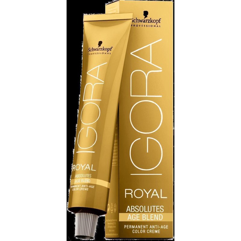 Schwarzkopf Igora Royal Absolutes Age Blend 6-580 – Haarfarbe Für Volle Deckkraft & Strahlendes Ergebnis