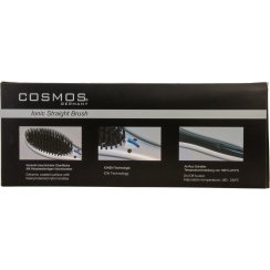 Cosmos Straightening Brush, black/silver, Profi-Kabel mit 3m Länge
