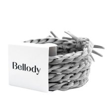 Bellody Original Haargummis (4 Stück - Urban Gray)