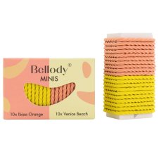 Bellody Mini Haargummis (20 Stück - Orange &...