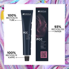 Indola PCC Permanent Colour Creme Cool & Neutral Haarfarbe 9.11 Extra Lichtblond Asch Intensiv 60ml