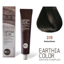BBcos Earthia Color Nathue Complex 2/0 Darkest Brown 100ml