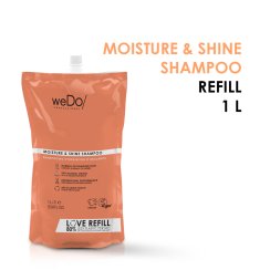 weDo/ Professional Moisture & Shine Shampoo Nachfüllpack 1000ml