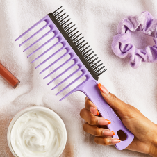 Tangle Teezer Wide Tooth Comb Lilac Black