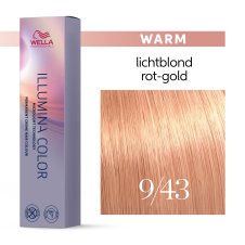 Wella Professionals Illumina Color 9/43 lichtblond rot-gold 60ml