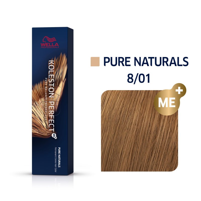 Wella Koleston Perfect ME+ 8/01 – Hellblond Asch 60 Ml (6er Pack)