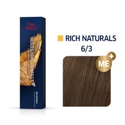 Wella Professionals Koleston Perfect Me+ Rich Naturals 6/3 dunkelblond gold 60ml