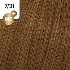 Wella Professionals Koleston Perfect Me+ Rich Naturals 7/31 mittelblond gold-asch 60ml