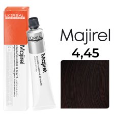 LOréal Professionnel Majirel Haarfarbe 4,45 Mittelbraun Kupfer Mahagoni 50ml