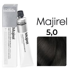 LOréal Professionnel Majirel Haarfarbe 5,0 Hellbraun Intensiv 50ml