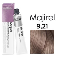 LOréal Professionnel Majirel Haarfarbe 9,21 Sehr Helles Blond Irisé Asch 50ml