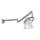 Comair Trockenhaube Air M41 mit Wandarm 166cm titansilber