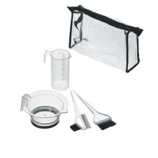 Comair Färbe-Zubehör-Set 5-teilig transparent