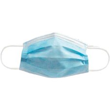 Hygiene Artikel Behelfs Mund & Nasen-Maske 3-lagig zum einmaligen Gebrauch (50 Stück)